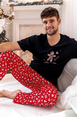 Kalėdinė vyriška pižama Seimis