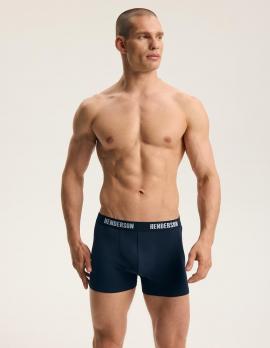 "Erikas" men's dark blue boxer brief set, 2-pack.