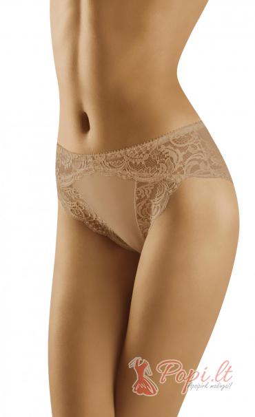 Beige Lace Briefs Varnvydė