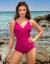 Pink one-piece swimsuit Skaidrūnė