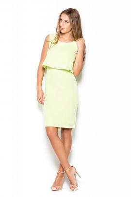 Stilinga suknelė Anelė (žalia)