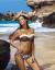Hawaii Floral Swimsuit (Beige)