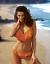 Melada Ruched Swimsuit (Orange)