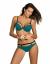 Melija swimsuit with an original design (bright green)