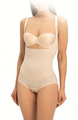 Vaidmilė Sand-Colored Shaping Bodysuit