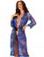 Blue Lormita peignoir