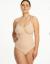 "Akvilė" Women's Beige Seamless Bodysuit