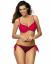 Ankona Striped Swimsuit (Red)