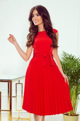 Plisuota suknelė Akvida (raudona)