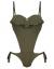 Ibisa one-piece swimsuit (green)