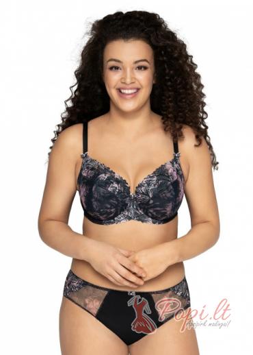 "Rusnė" Women's Black Brazilian Panties
