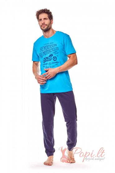 Vyriška pižama Forcis (mėlyna)