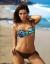 Bikini w wzory „Florida” (brązowe)