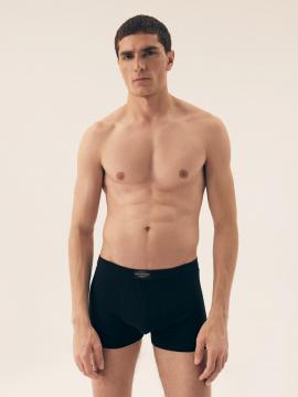 "Saulius" Men's Black Boxer Shorts Set, 3-pack
