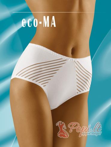 "Elberta" Women's White Cotton Panties