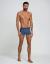 "Dovydas" set of men's briefs with letter print, 2-pack.