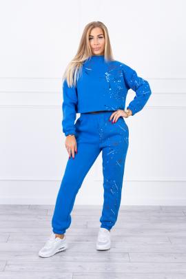 Šiltas sportinis kostiumas Filita (mėlynas)