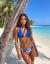 Blue Two-Piece Swimsuit Varnelina