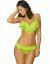 Melada Ruffle Swimsuit (Light Green)