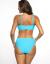 Sicilija High-Waisted Swimsuit (Blue)