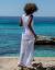 Ažūrinė paplūdimio suknelė Molida (balta)