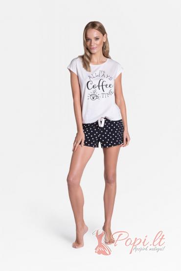 Pižama su šortukais Coffee (šviesi)