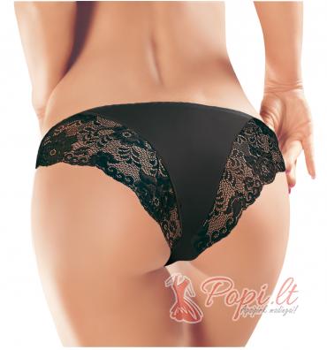 "Neda" Women's Black Brazilian Panties