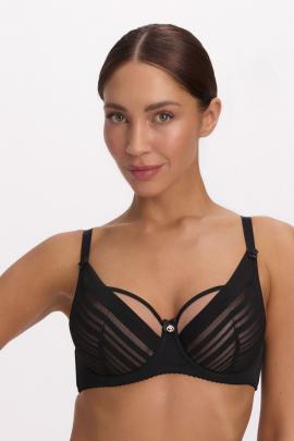 Viktorija Women's Black Bra