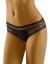 "Arvydė" Women's Black Cotton Panties