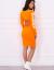 Ryški suknelė Ranga (oranžinė)
