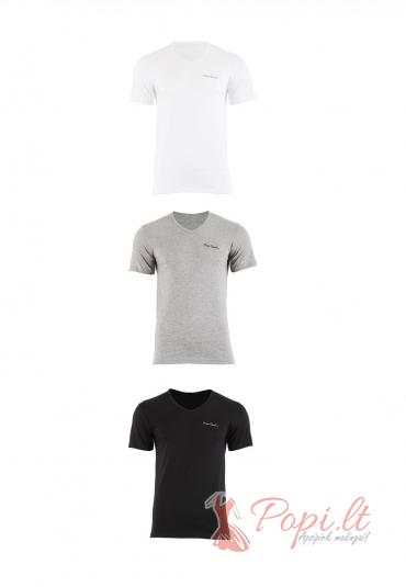 3 vyriški marškinėliai Rimas (balti/pilki/juodi)