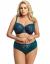 "Adelė" Women's Dark Green Lace Bra