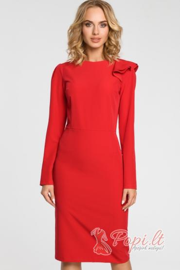 Suknelė su papuošimu Emera (raudona)