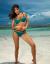 Melija swimsuit with an original design (bright green)
