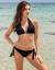 Black Two-Piece Swimsuit Varnelė