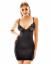 Black nightgown with a deep neckline by Jonilė