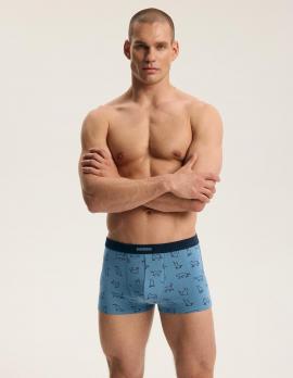 "Martynas" men's patterned boxer shorts set, 2 pieces.