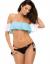 Eleina Off-the-Shoulder Bikini (Blue)