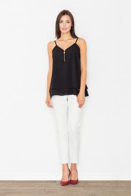 Palaidinė su užtrauktuku Žilva (juoda)