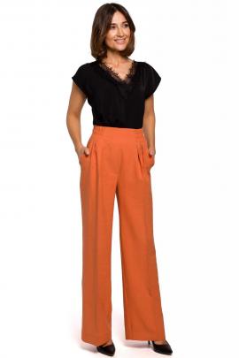 Klasikinės kelnės Agati (oranžinės)