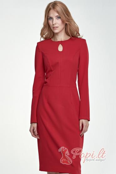 Elegantiška suknelė Mėta (raudona)