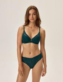 Elvyra Women's Sea Green Bra