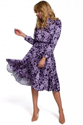 Platėjanti suknelė Mondiega (violetinė)
