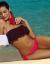Biustonosz plażowy Latina (w kolorze bakłażanowym)