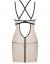 Nudita Fitted Nightgown (beige/black)