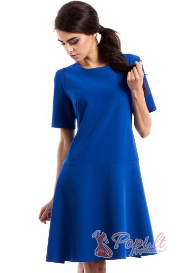 Laisvo stiliaus suknelė Agnietė (mėlyna)