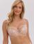 Irena Women's Pink Embroidered Bra