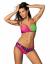 Almera Separate Swimsuit (Pink/Green)