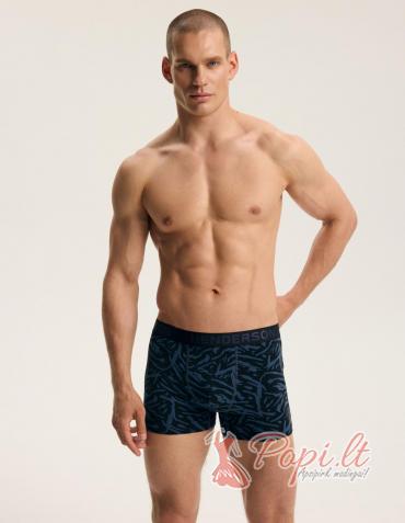 "Edvinas" men's patterned boxer brief set, 2-pack.