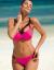 Saona Strapless Swimsuit (Bright Pink)